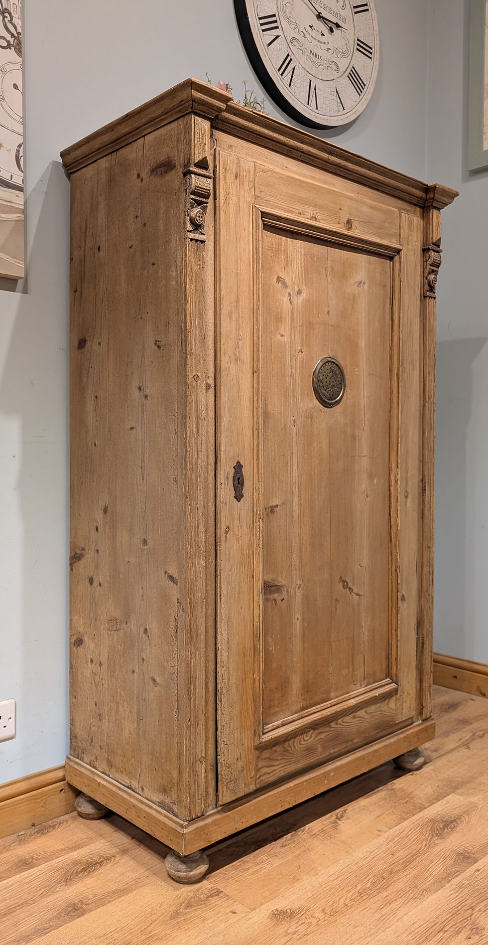 Thumbnail: 2555 Antique Pine Cupboard