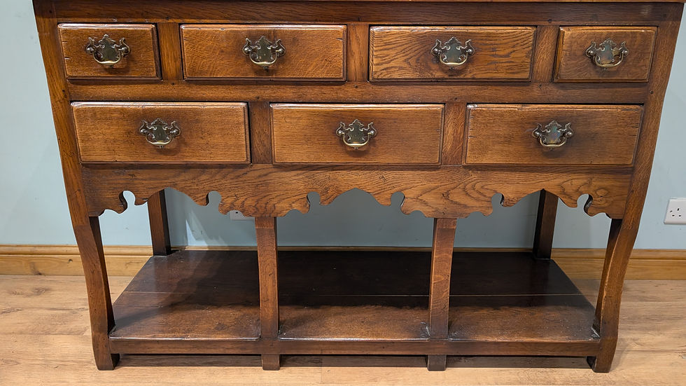 Thumbnail: 2594 Vintage Oak Sideboard