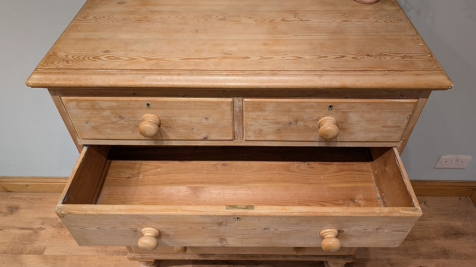 Thumbnail: 2508 Antique Pine Victorian Chest of Drawers