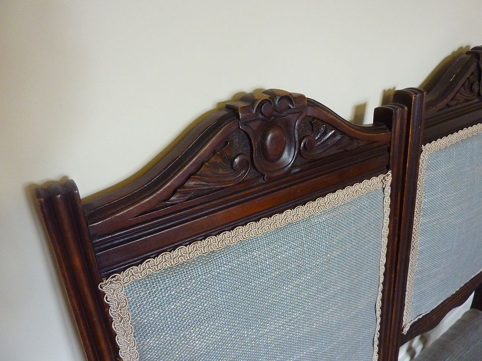 Thumbnail: 1061 Set of 4 Antique Chairs