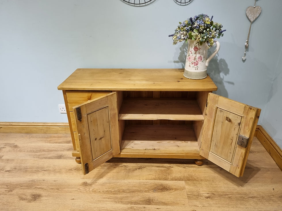 Thumbnail: 2143 Vintage Lockable Pine Unit