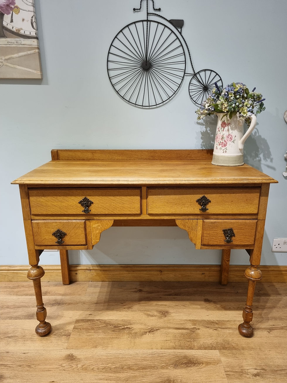 Thumbnail: 2251 Vintage Oak Sideboard