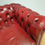 Thumbnail: 1465 Red Chesterfield Armchair