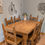 Thumbnail: 2342 Solid Pine 5ft Dining Table and 6 Chairs