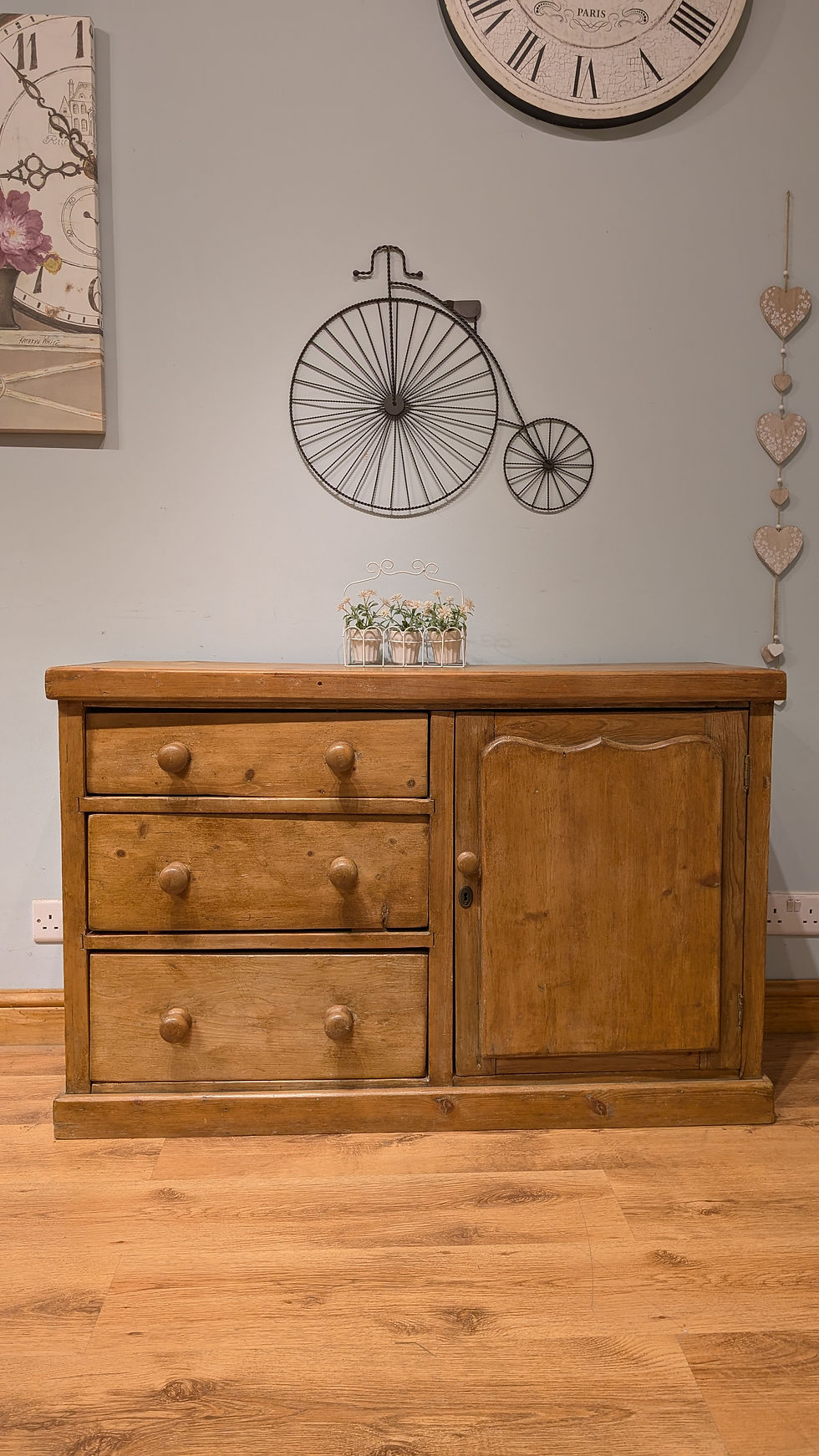 Thumbnail: 2538 Antique Pine Victorian Sideboard