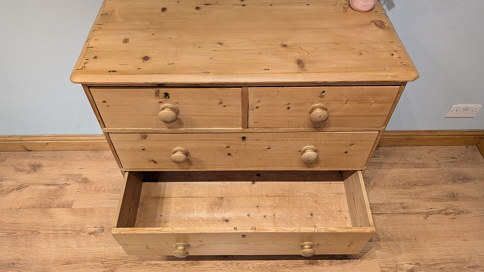 Thumbnail: 2424 Antique Pine Victorian Chest of Drawers
