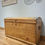 Thumbnail: 2148 Large Antique Pine Blanket Box