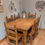 Thumbnail: 2342 Solid Pine 5ft Dining Table and 6 Chairs
