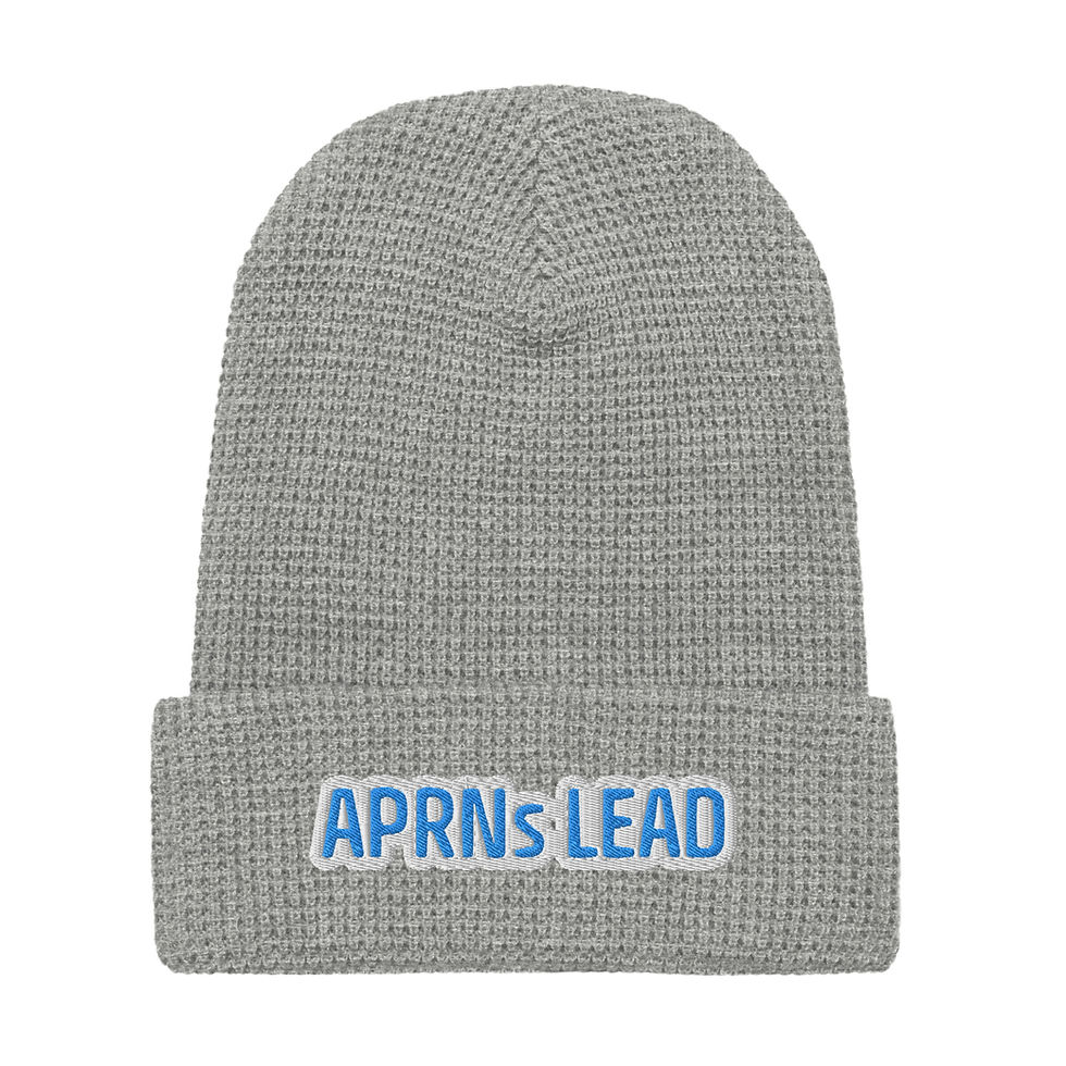 Thumbnail: APRNs LEAD Waffle beanie