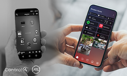 expiring contrl4 OS2 interface next to new X4 mobile device version
