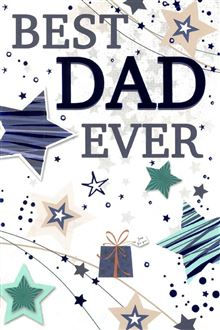 Happy Birthday Best Dad Ever Card