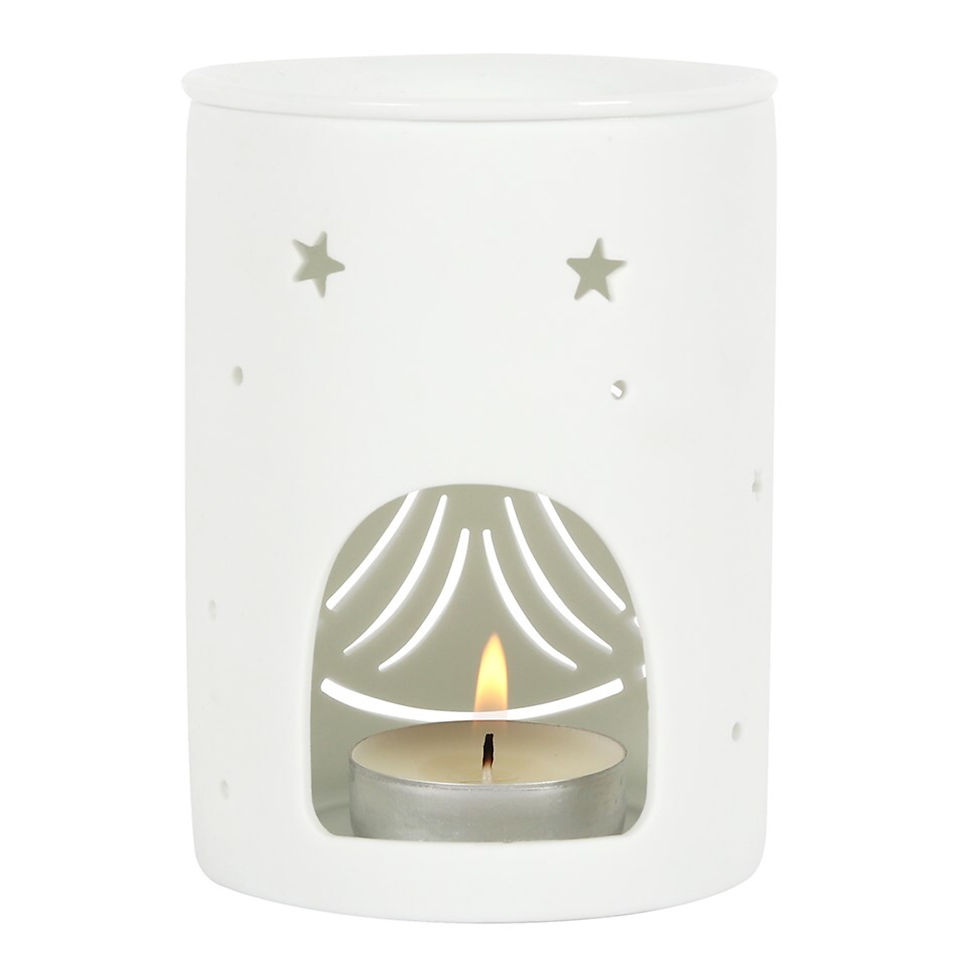 Thumbnail: White Angel Cut Out Oil Burner