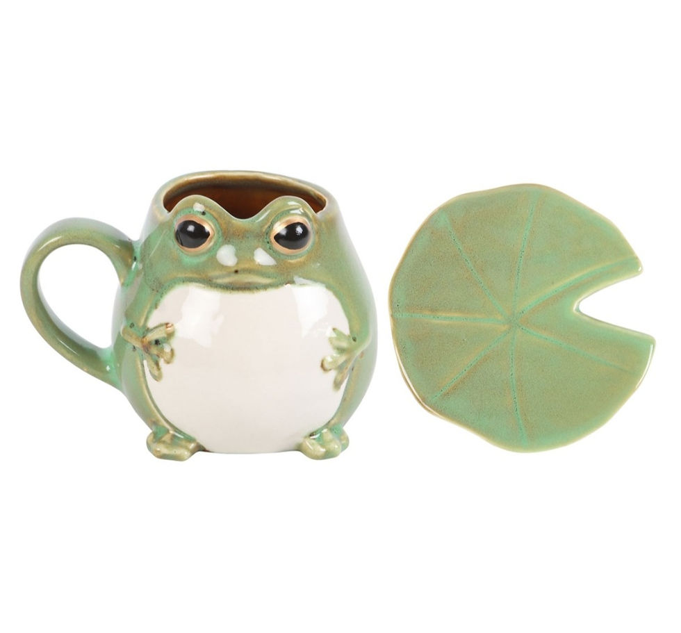 Thumbnail: Frog Mug & Lily Pad Saucer