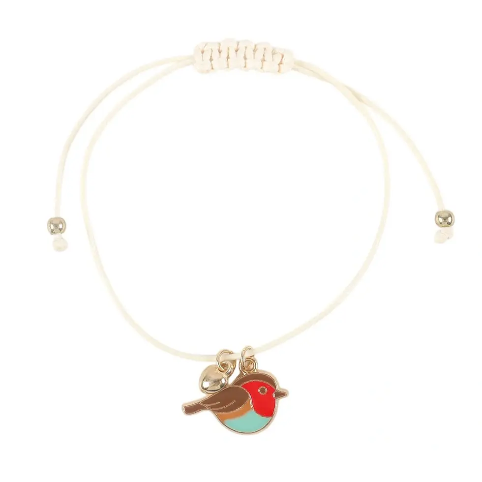 Thumbnail: Red Robin Charm Bracelet