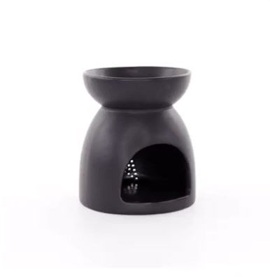 Thumbnail: Black Pentagram Cut Out Oil Burner