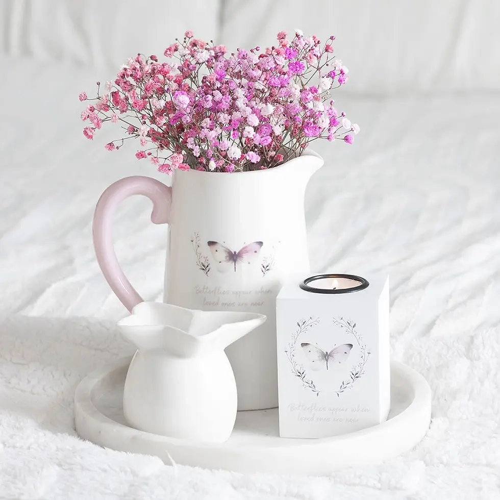 Thumbnail: Butterflies Appear Tealight Candle Holder