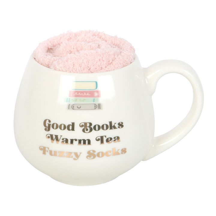 Thumbnail: Good Books Mug and Socks Set