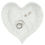 Thumbnail: Glittery Heart Shape Angel Wing Trinket Dish