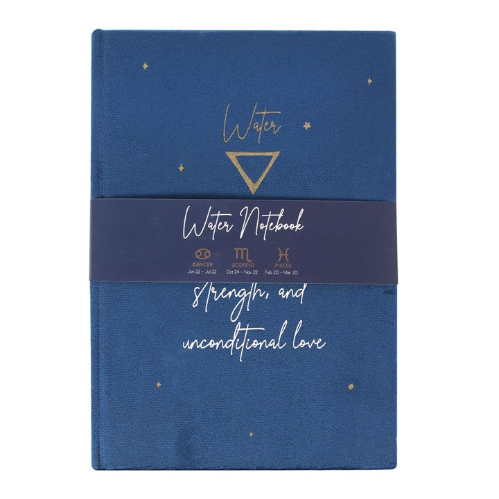 Thumbnail: Water Element Velvet A5 Notebook