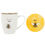 Thumbnail: Queen Bee Ceramic Mug & Coaster Set