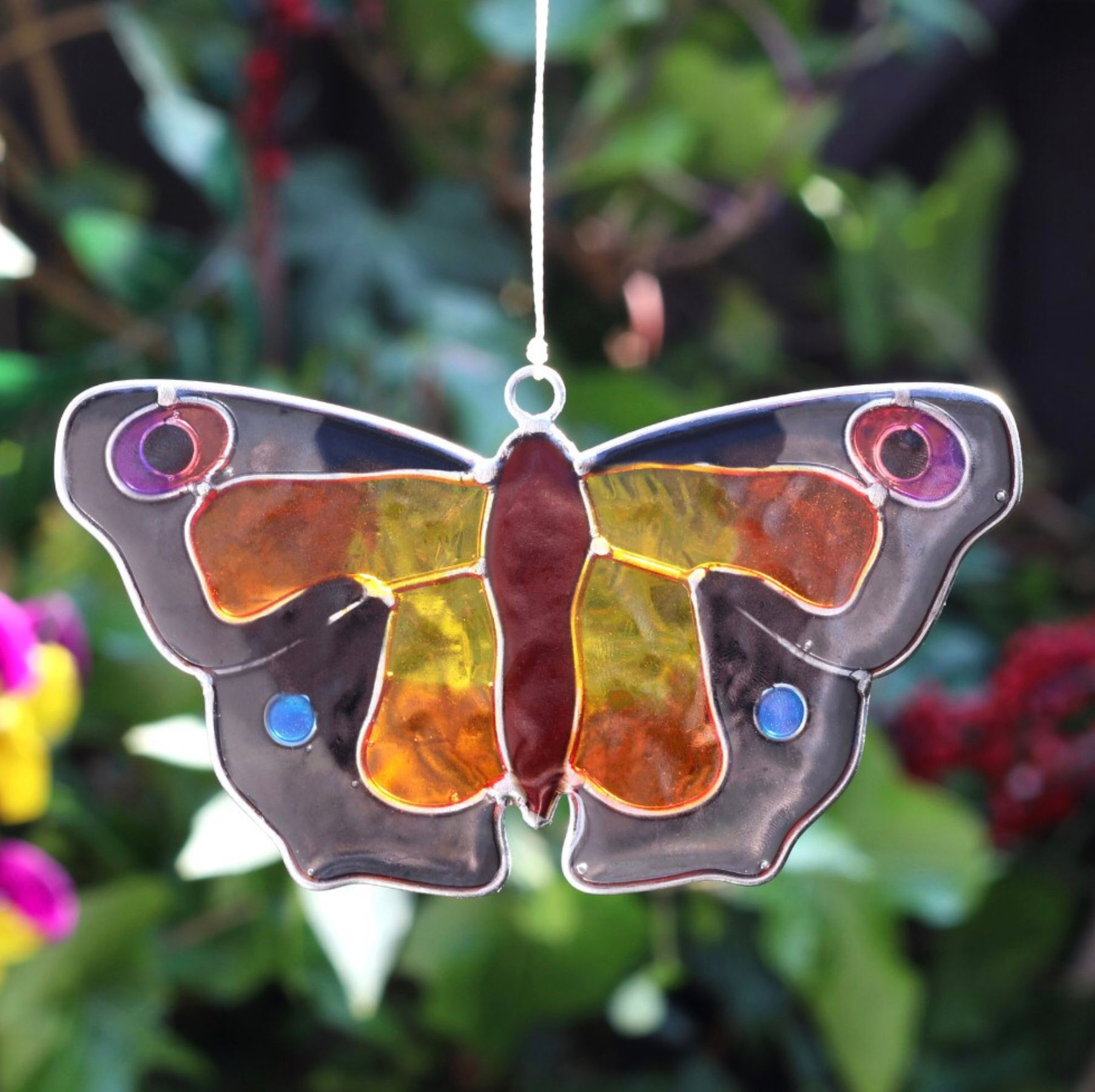 Peacock Butterfly Sun Catcher