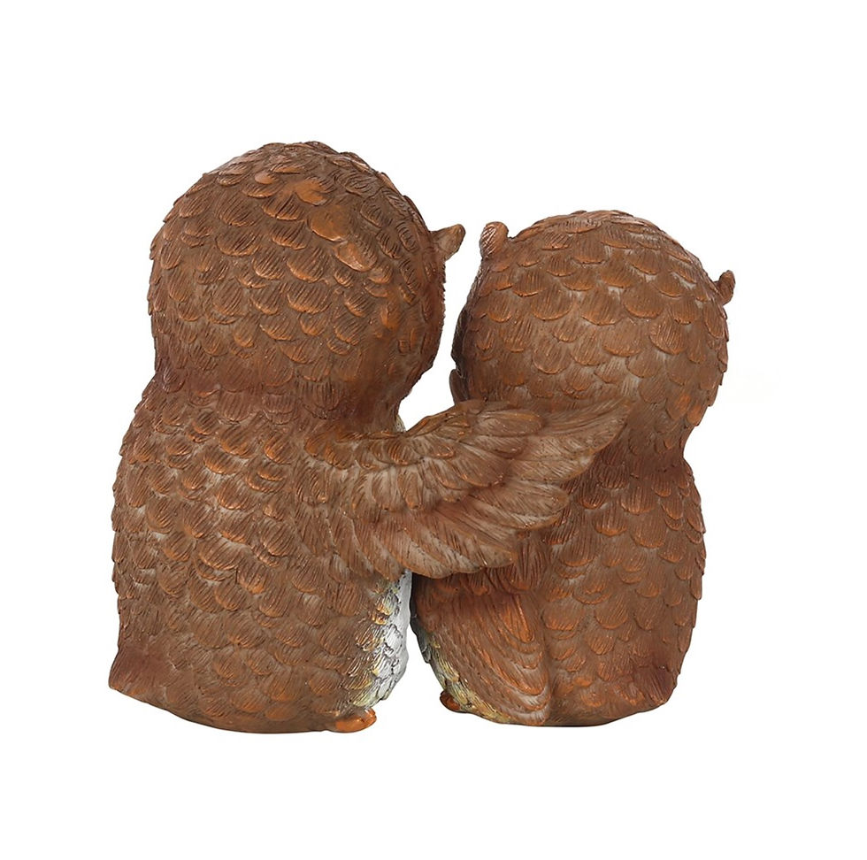 Thumbnail: Birds of a Feather Owl Couple