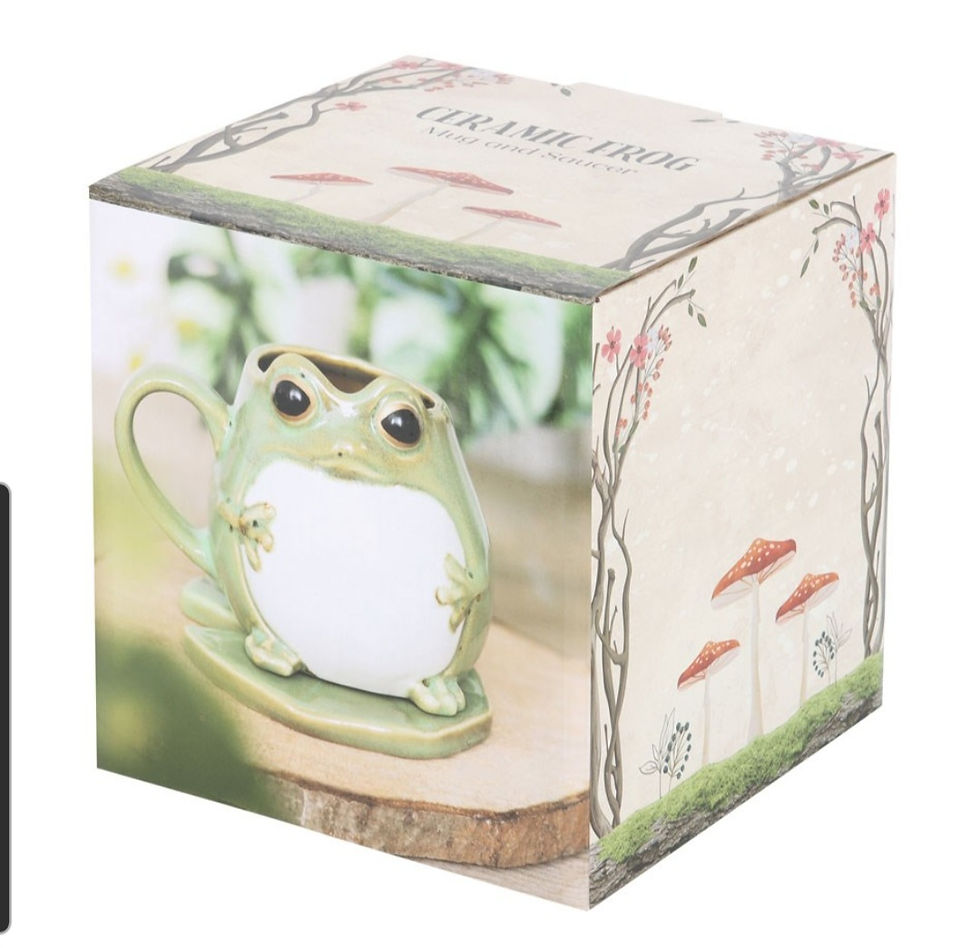 Thumbnail: Frog Mug & Lily Pad Saucer