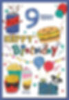 9th Birthday Card