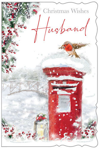 Christmas Wishes Husband Card