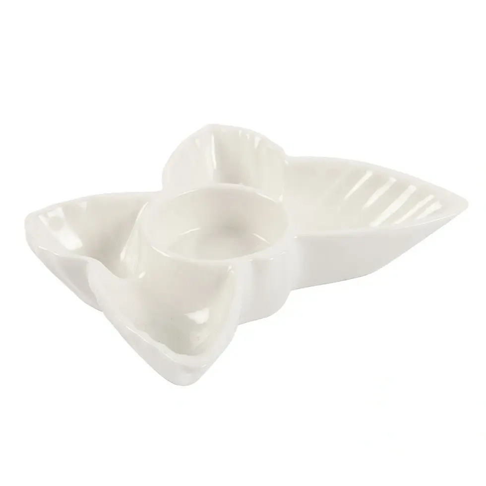 Thumbnail: White Butterfly Tealight Candle Holder