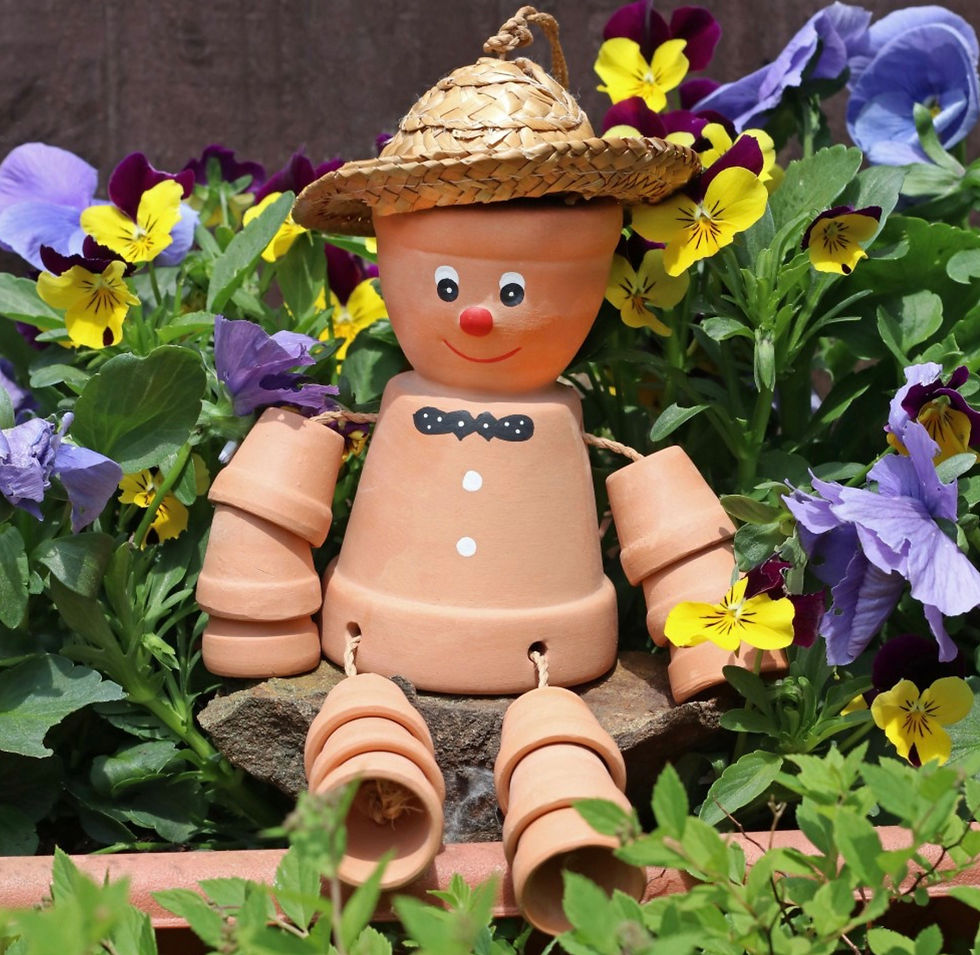 Terracotta Pot Man