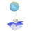 Thumbnail: Baby Boy Balloon with Gift Weight
