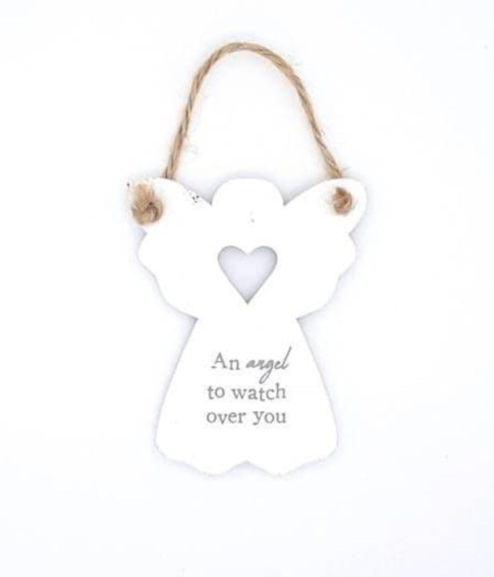 An Angel To Watch Over You Keepsake Sign