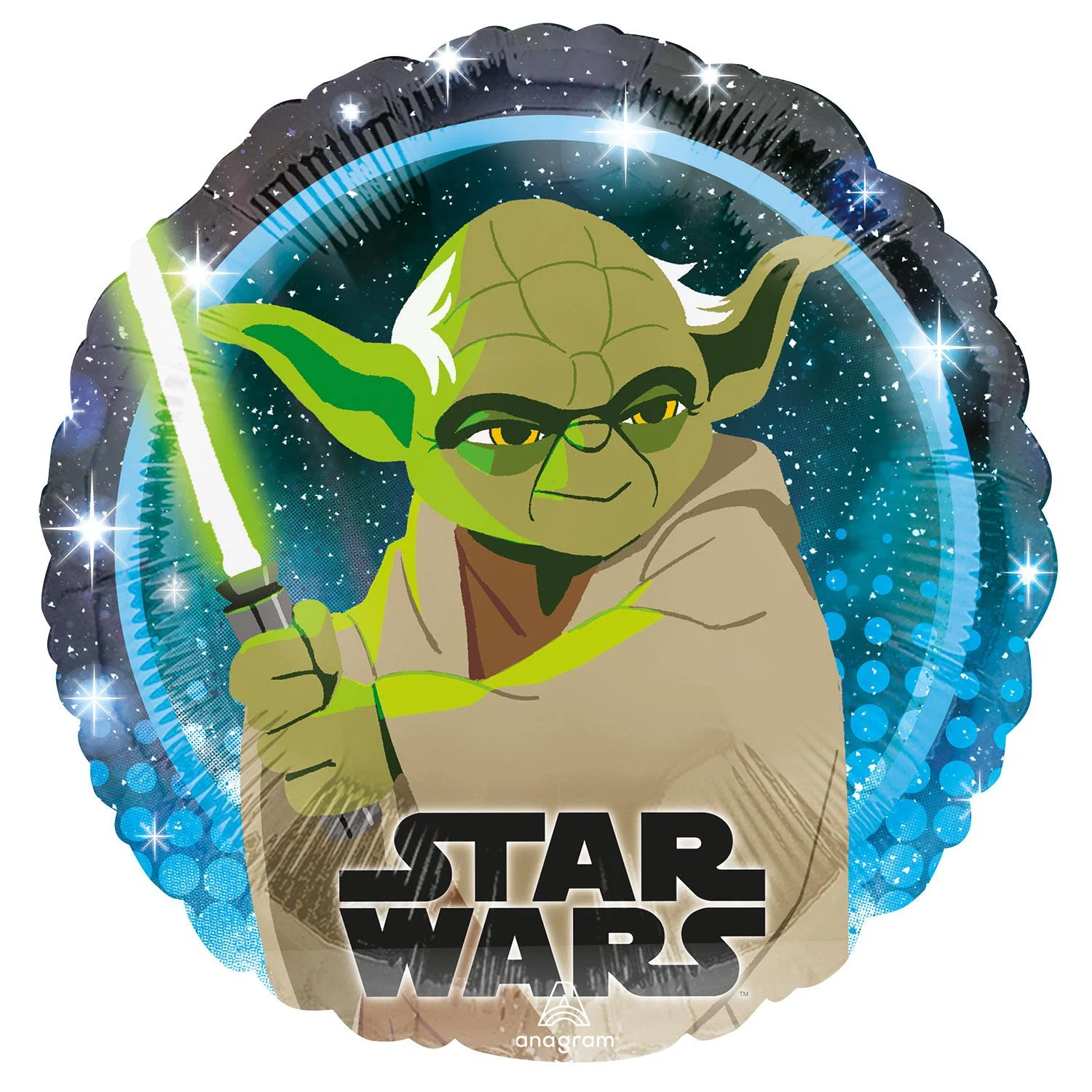 18IN STAR WARS YODA BIRTHDAY FOIL BALLOON