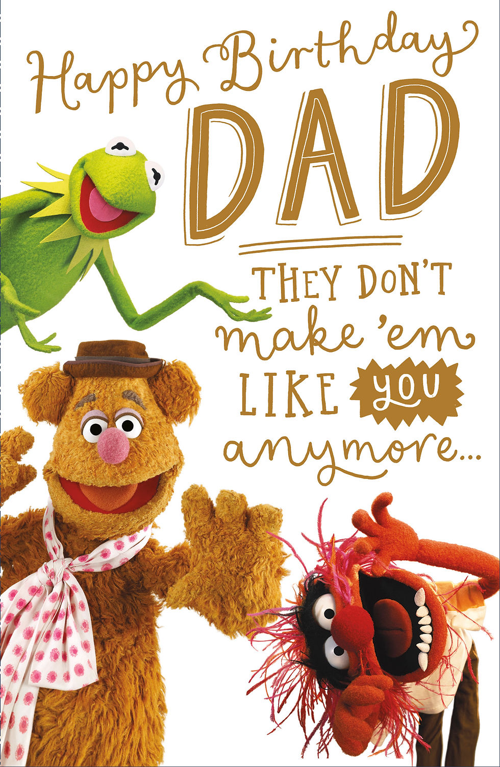 Disney The Muppets Happy Birthday Dad