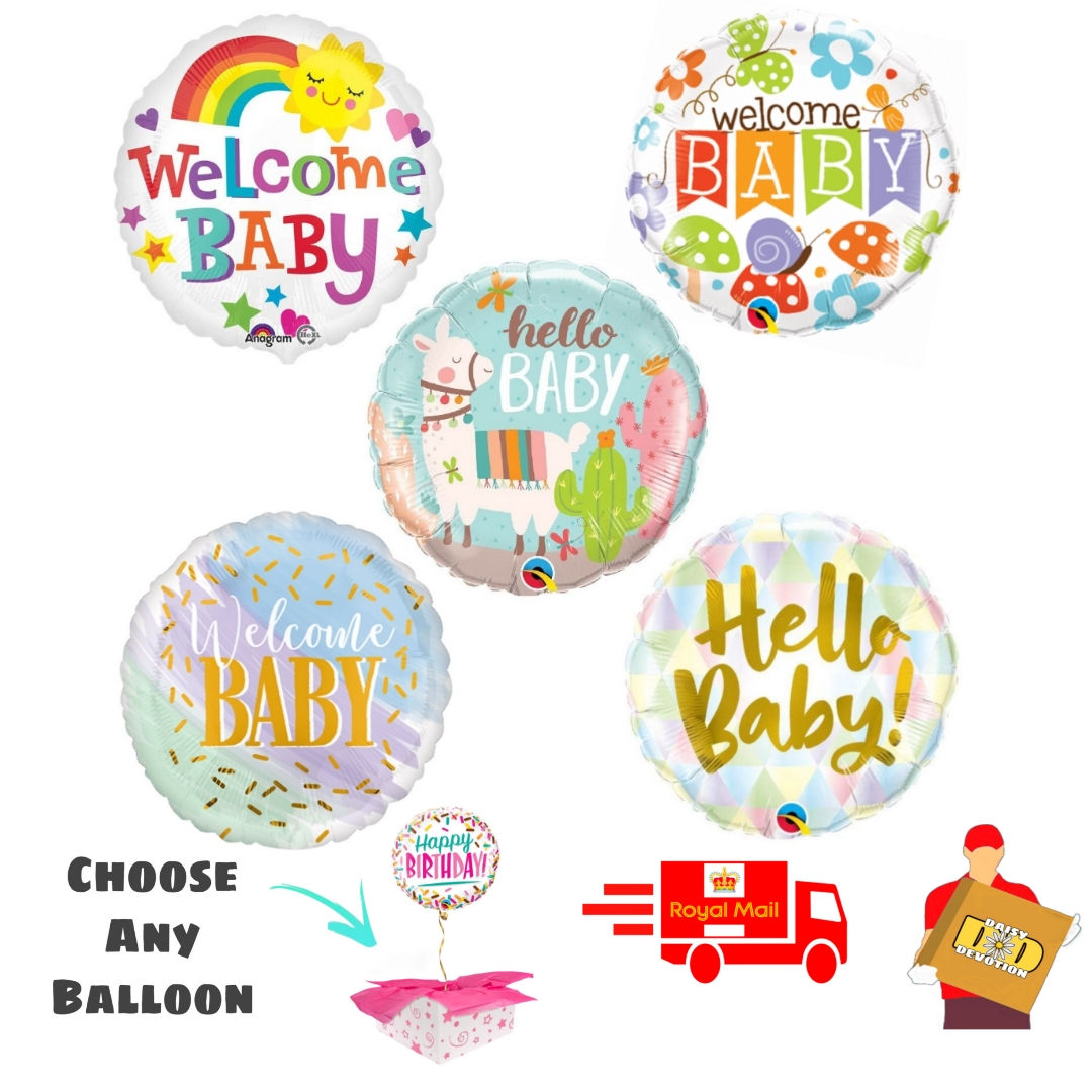 Balloon in a Box - Baby Arrival
