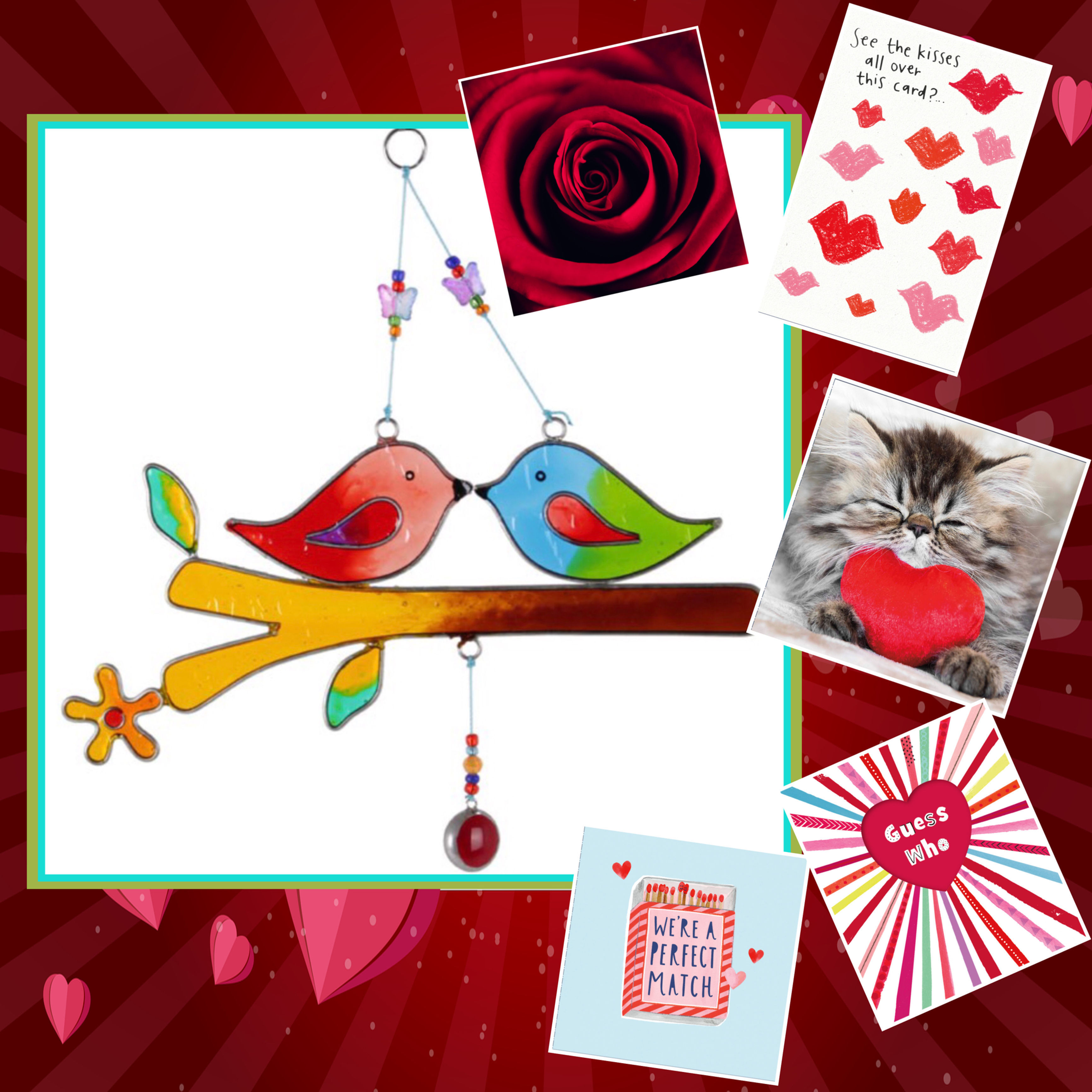 Valentine’s Day Deal -  Love Birds & Card