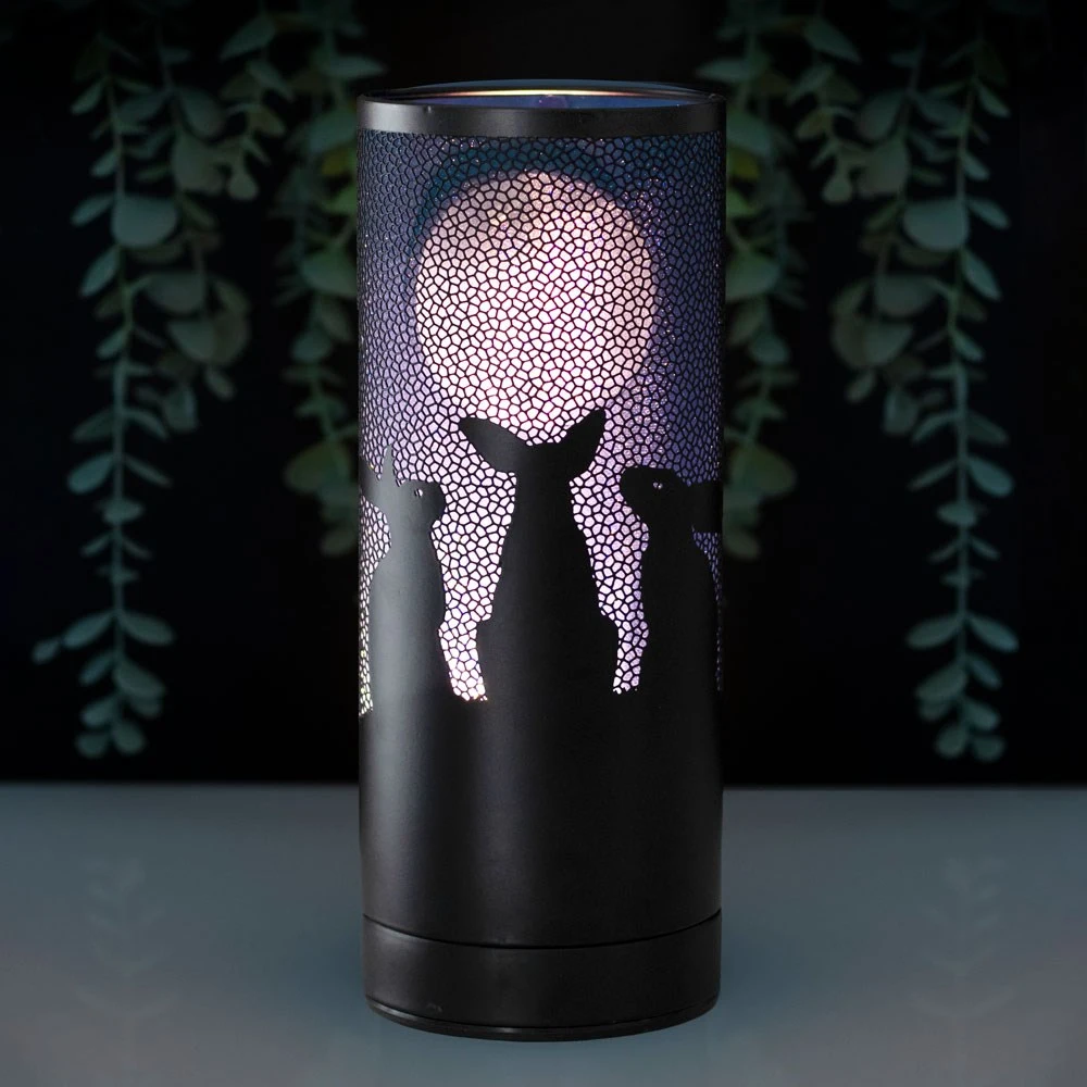 Moon Gazing Hares Aroma Lamp by Lisa Parker