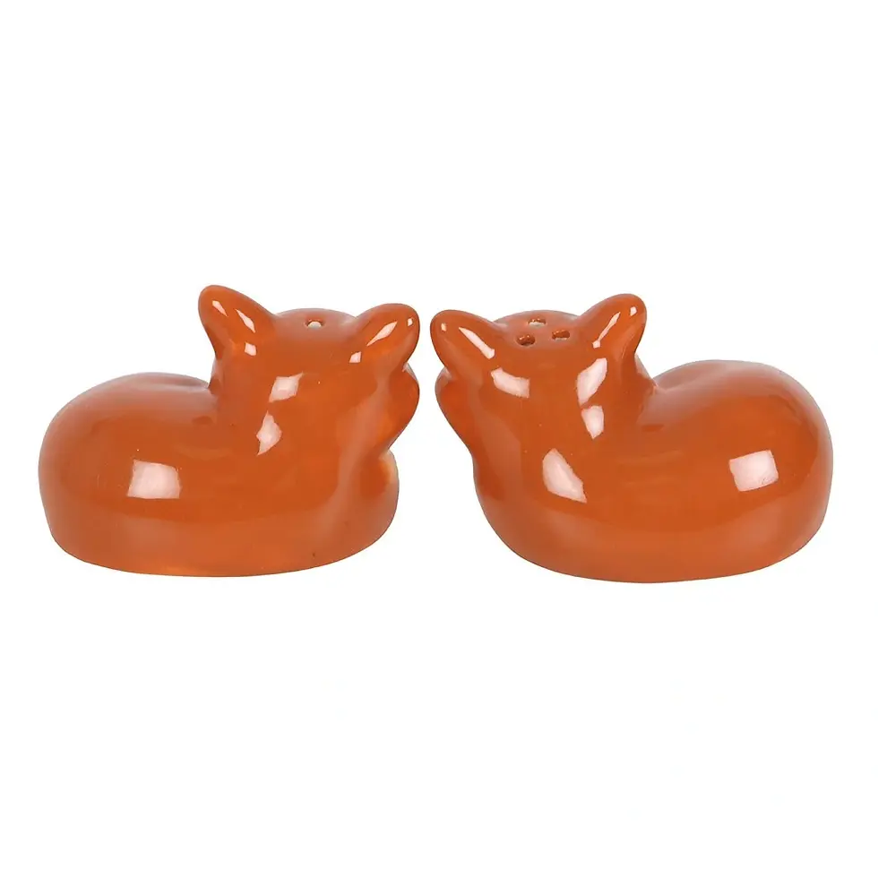 Thumbnail: Fox Salt and Pepper Shakers