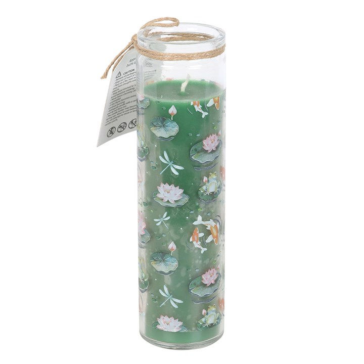 Thumbnail: Pond Print Oriental Jasmine Tube Candle