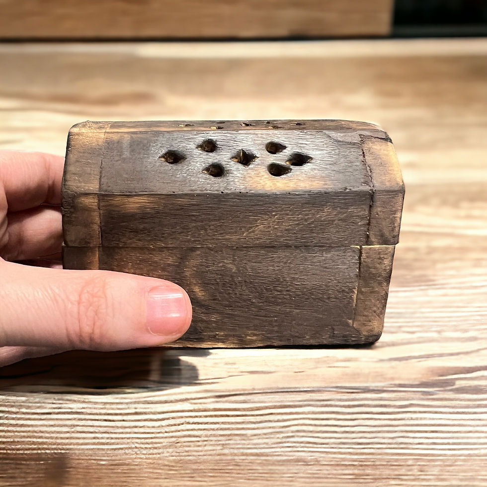 Thumbnail: Citronella Incense Cones in Wooden Box