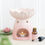 Thumbnail: Pink Water Lily Ceramic Oil Burner & Wax Warmer
