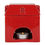 Thumbnail: Red Ceramic House Oil Burner