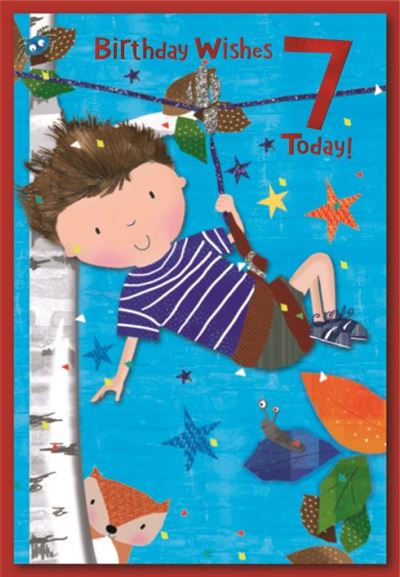 7th Birthday Card