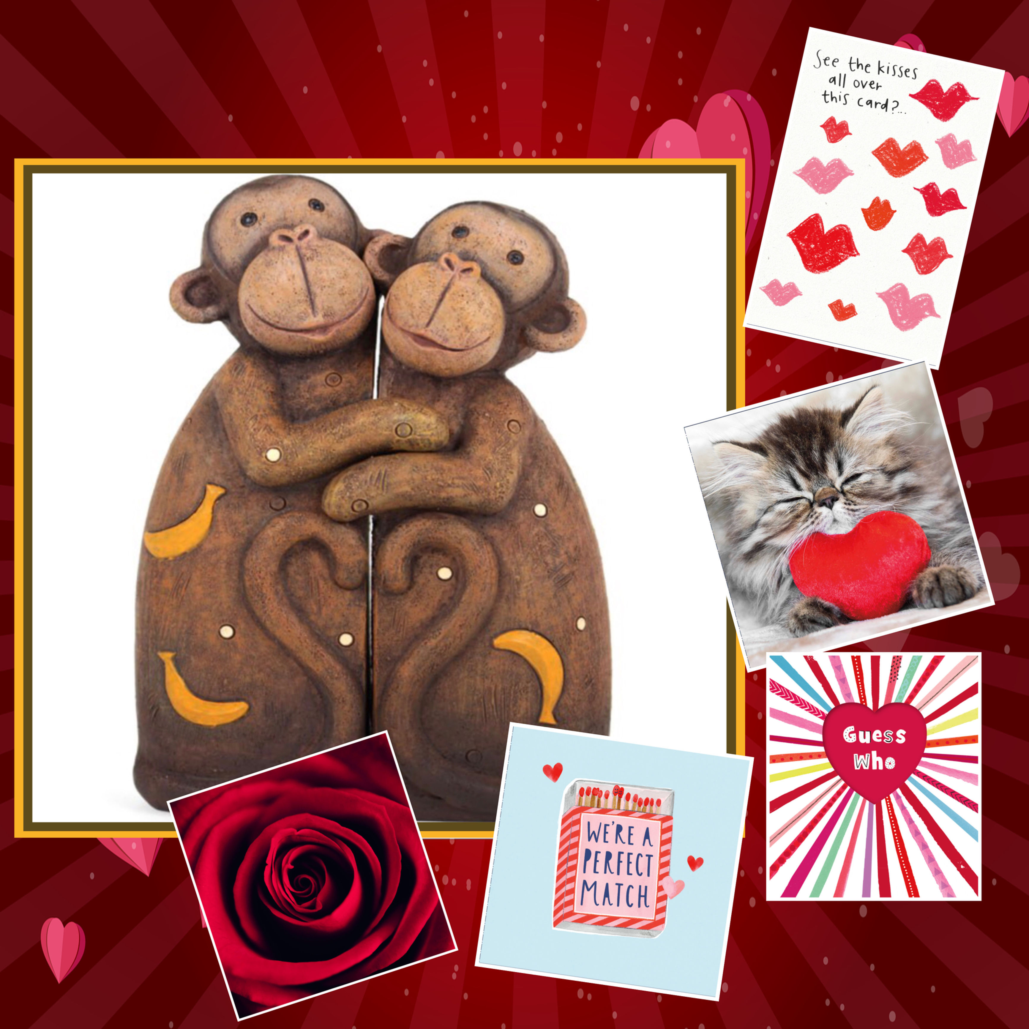Valentine’s Day Deal -  Monkey Love & Card