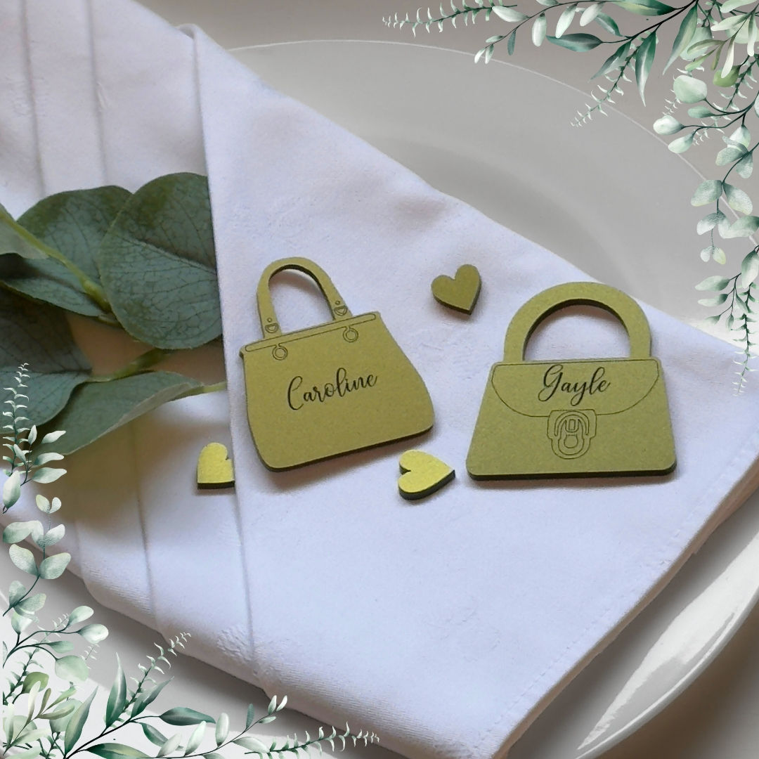 Handbag Place Name Personalised