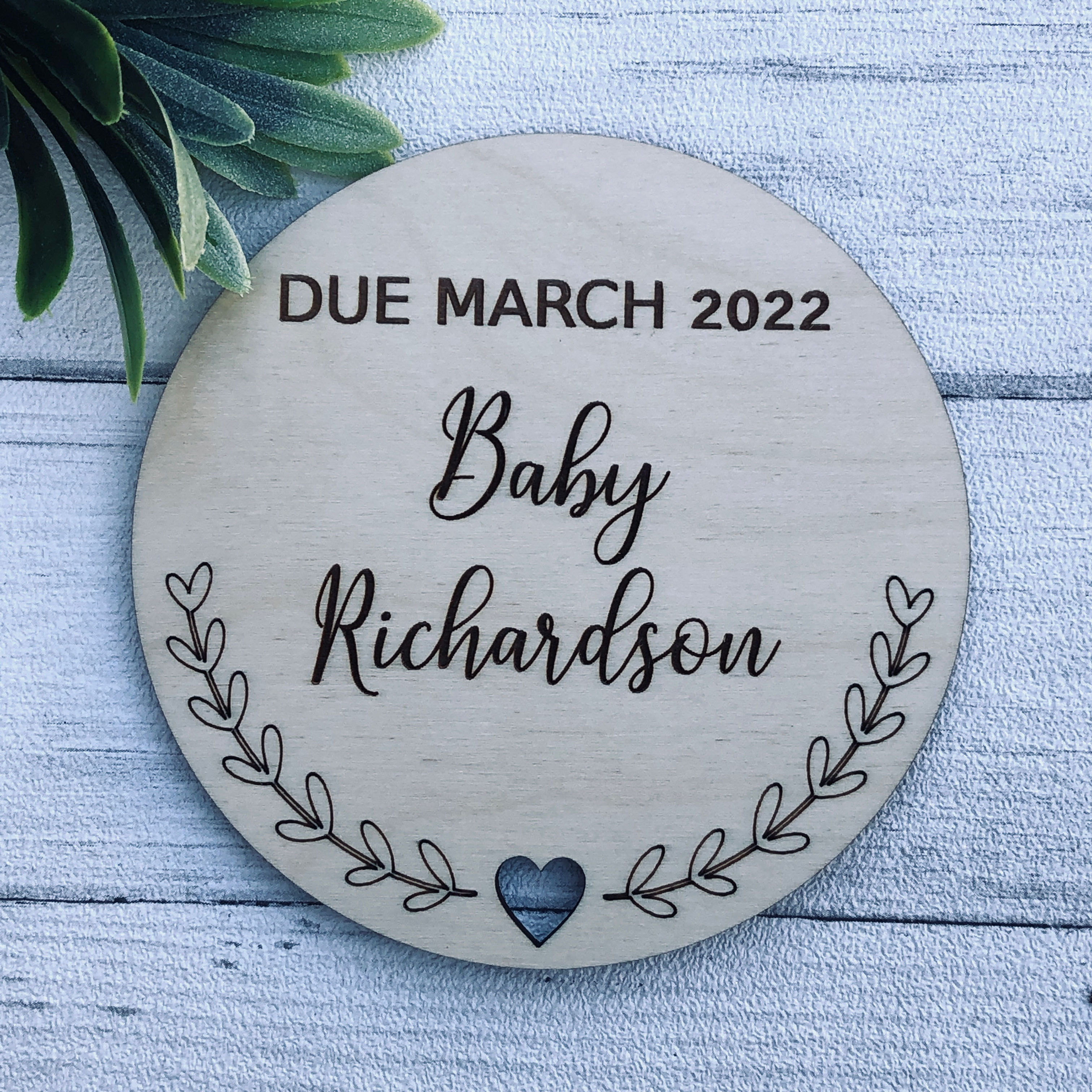 Pregnancy Social Media Photo prop