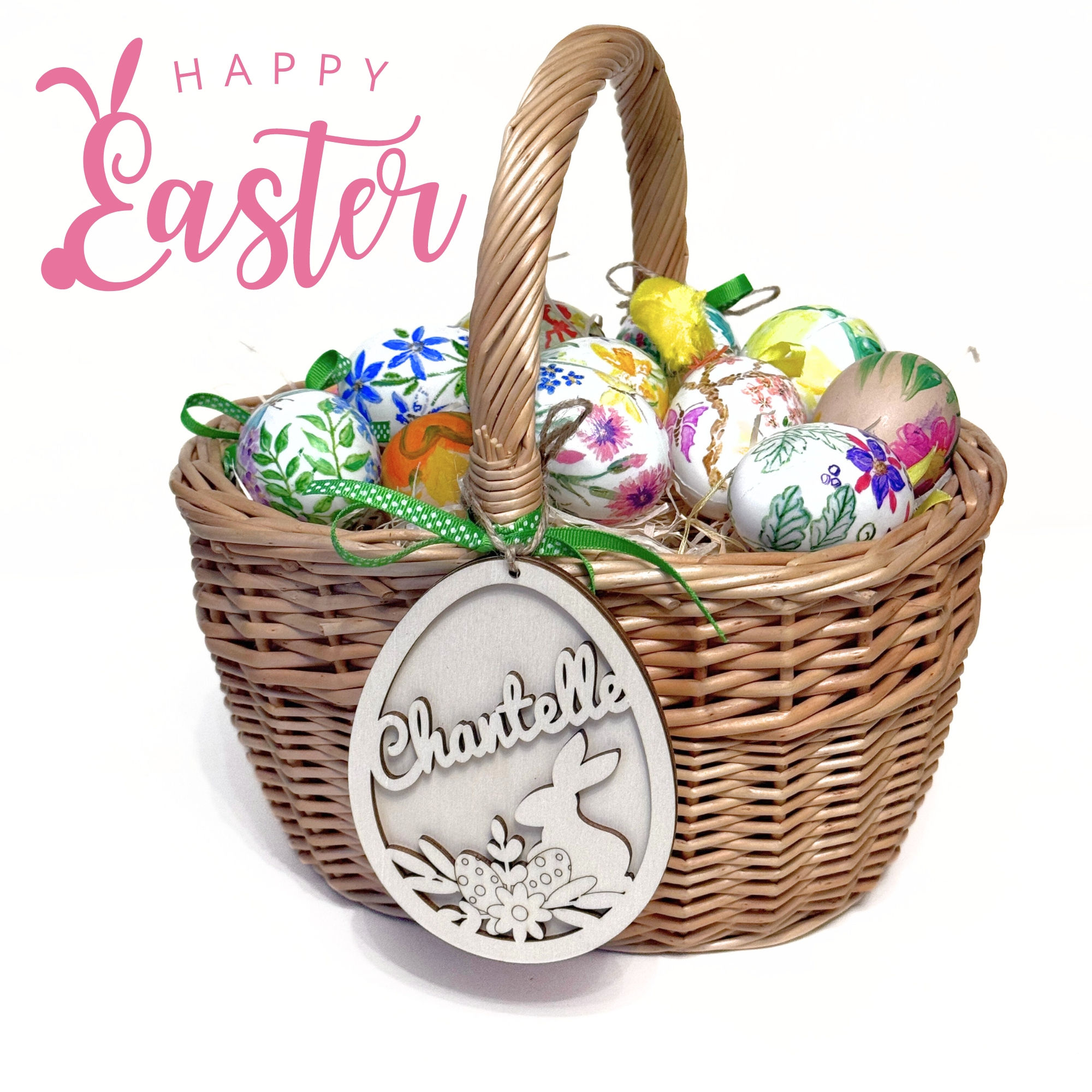 Easter Gift Tag Personalised