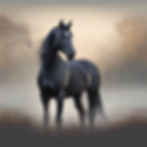 black horse misty gray backround.jpg