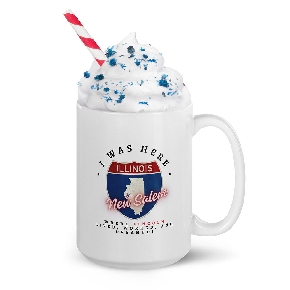 Thumbnail: Abraham Lincoln “I was Here" in New Salem, Illinois Mug